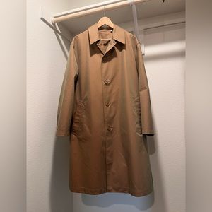 Lemaire and Uniqlo Unisex Oversized Size Small Trench Coat (waterproof)